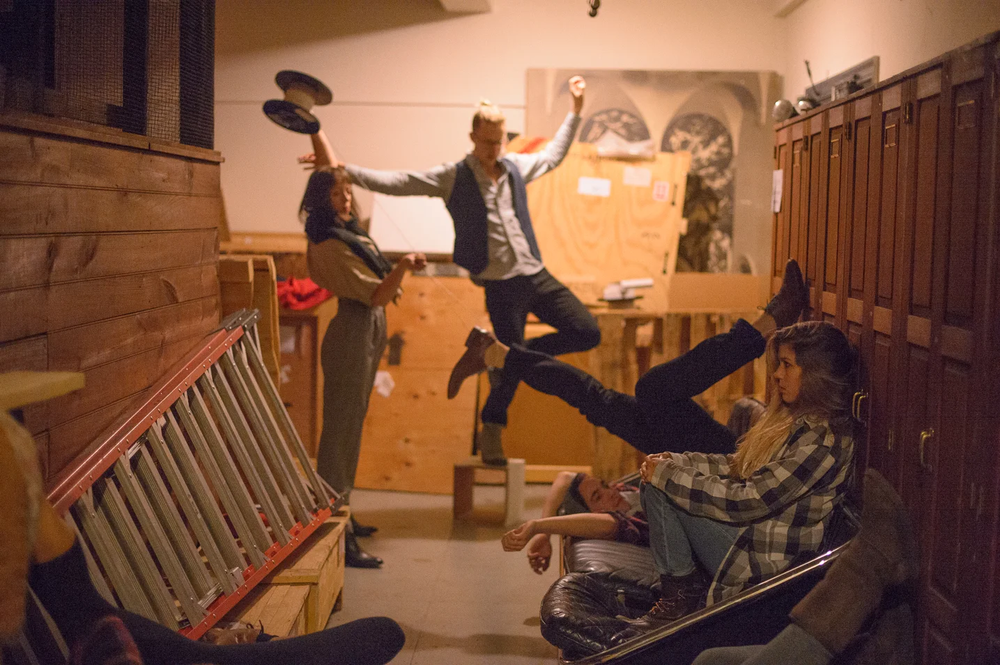 Emily Palmquist, Clinton Edward, Geoff Kanick, Skye Van Rensselaer - Photo: John Deamara