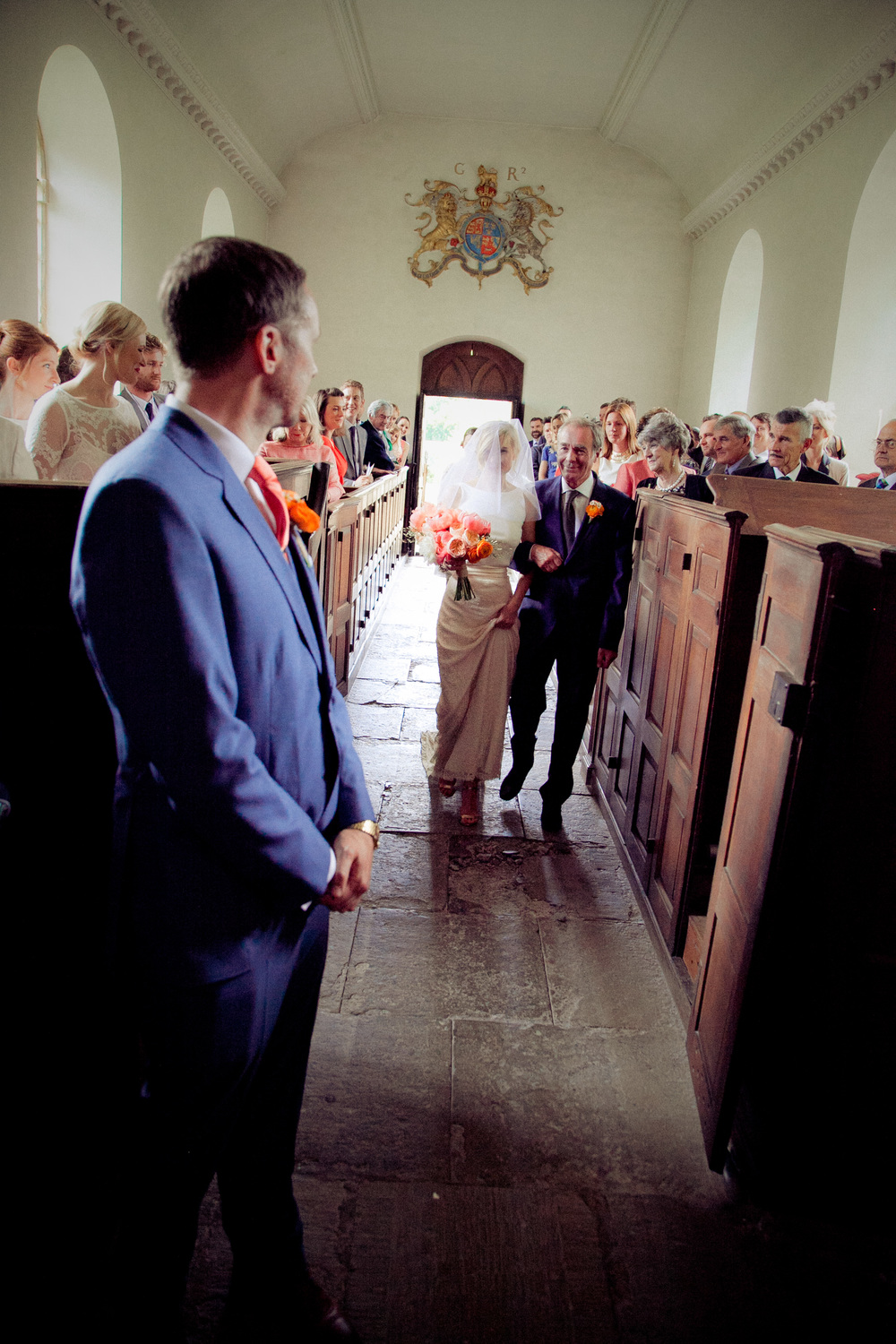 Walking down the aisle&nbsp; - photographed by&nbsp;  Dylan Nolte