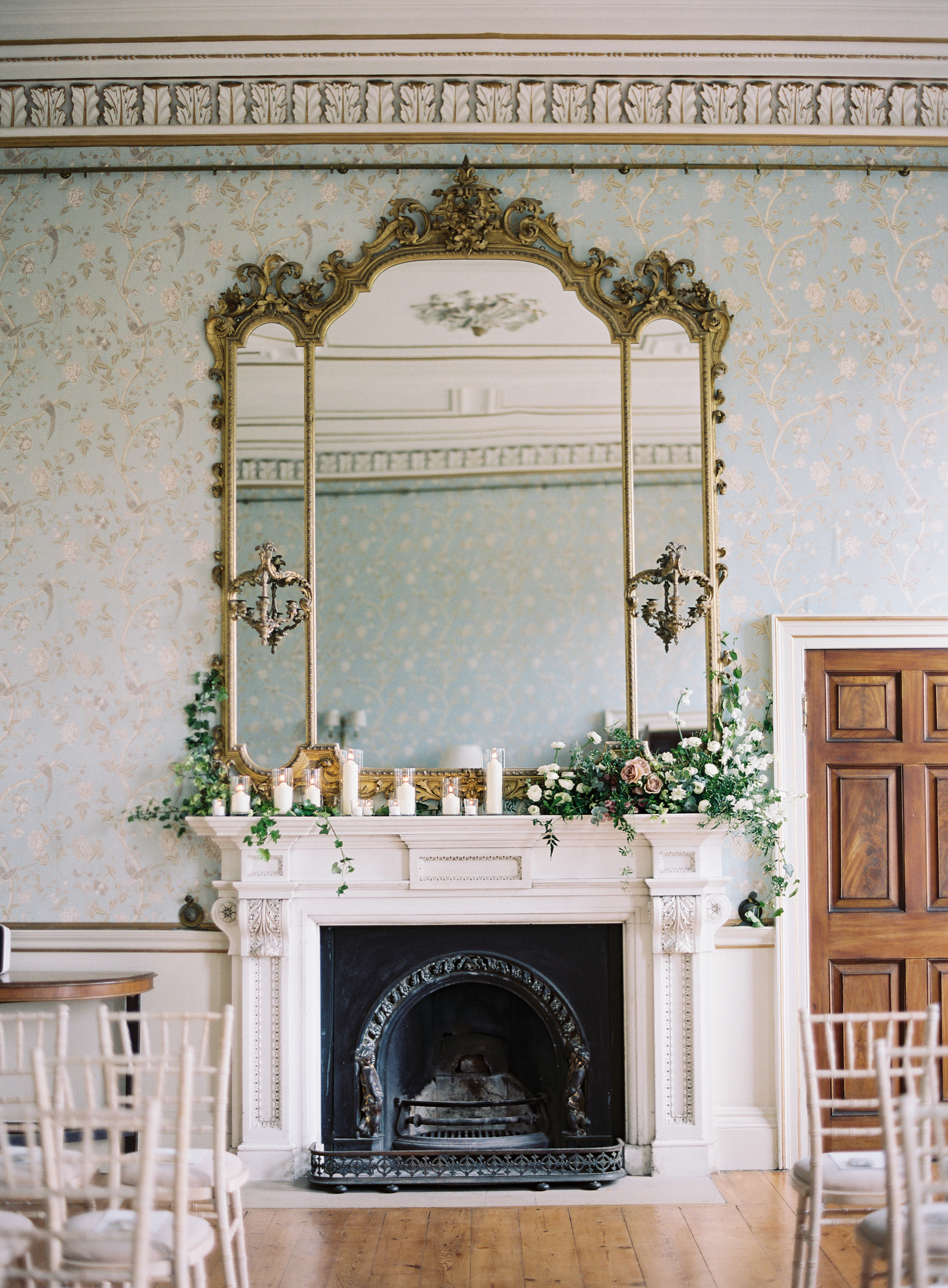 Mantel arrangement by Ruby & The Wolf