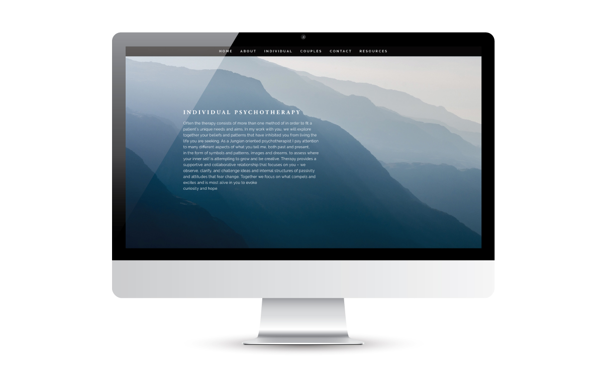 Dr. Yvonne Smith Klitsner Psychotherapist Website | by Dorey Kronick