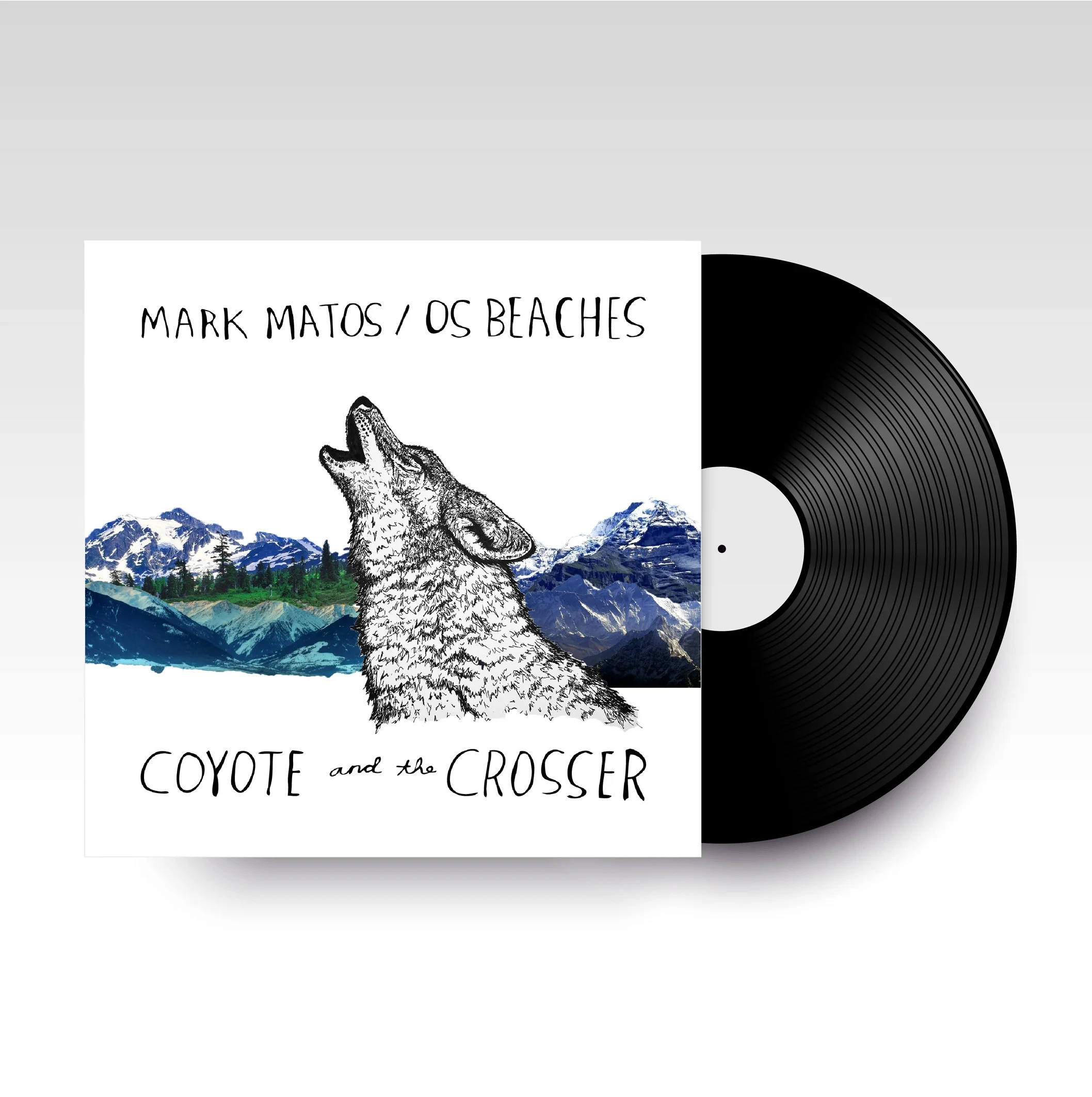 Album Art for San Francisco Indie Folk Band, Mark Matos & OS Beaches | by Dorey Kronick