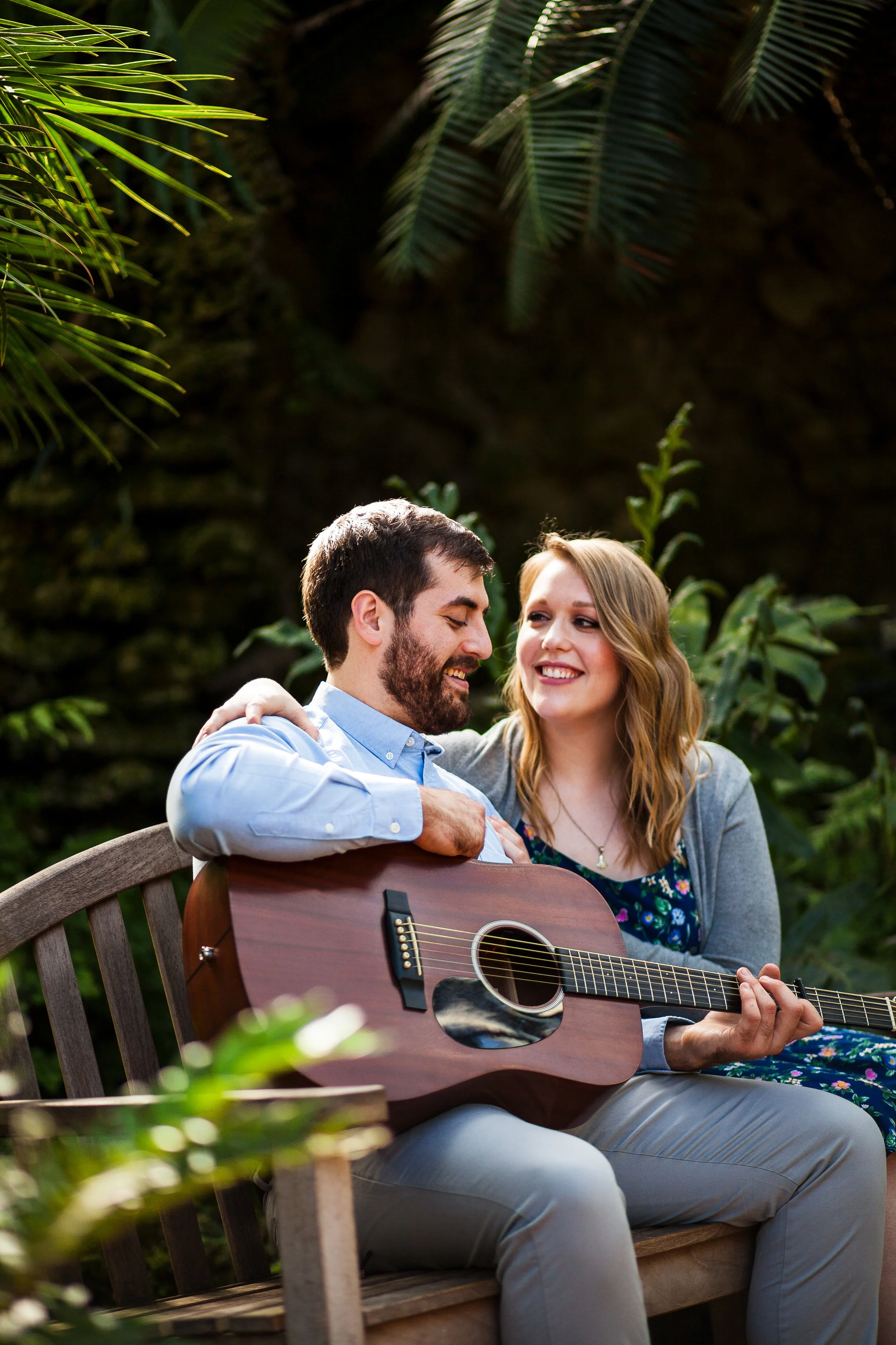 Kara & Tanous’s Chicago Conservatory Engagement | Photo by Dorey Kronick