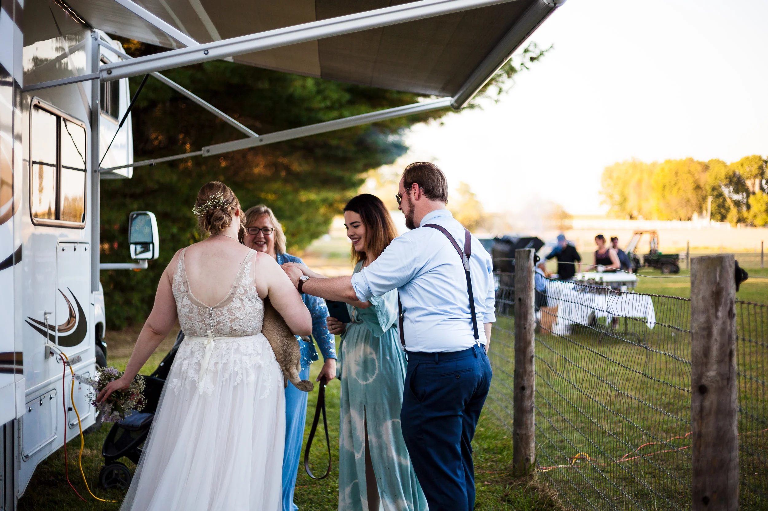 Kara & Tanous's Illinois Farm Wedding | Photo by Dorey Kronick
