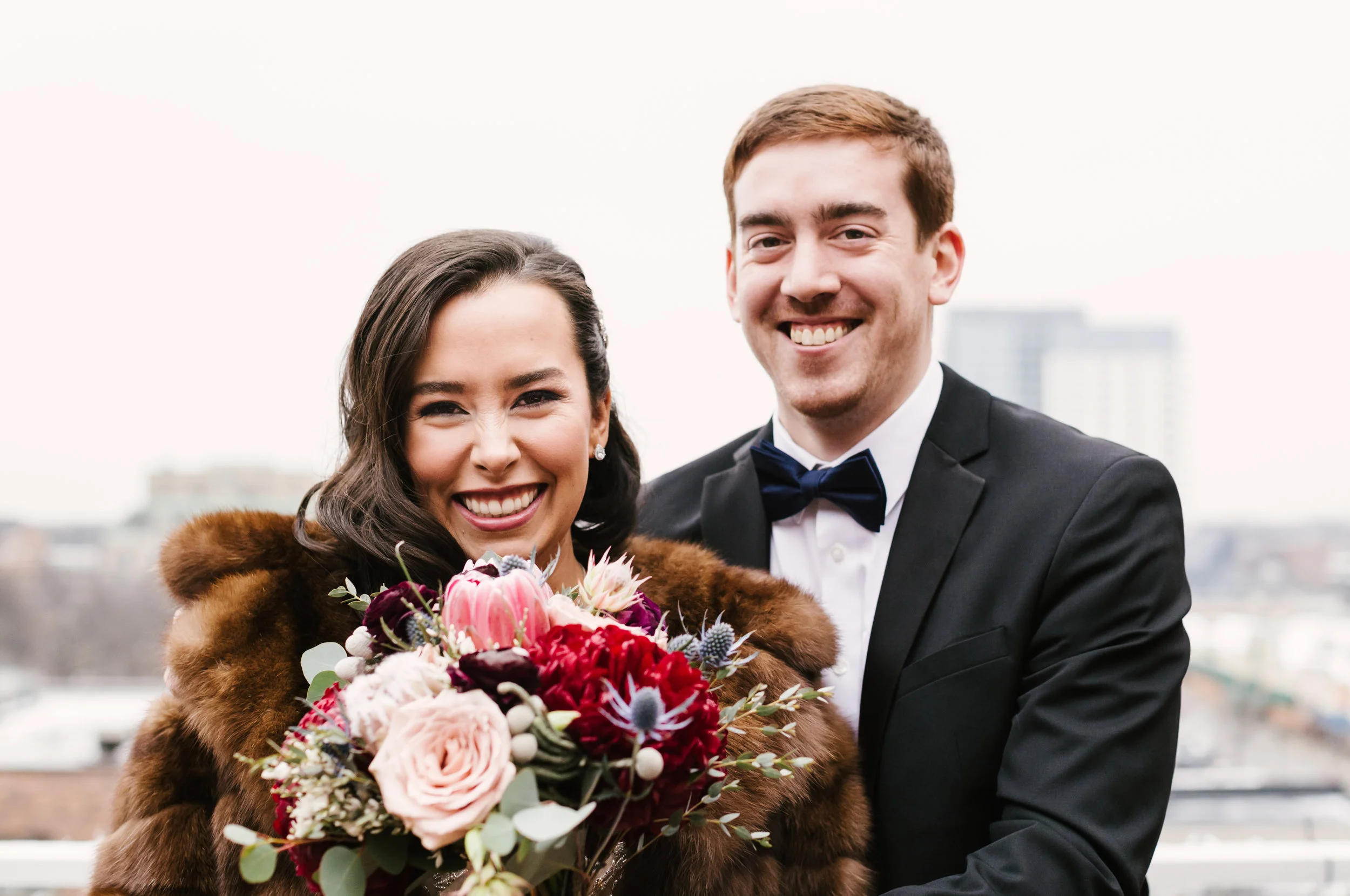 Annie & Kevin's Classy Winter Chicago Wedding | Photo by Dorey Kronick