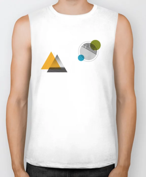 Biker Tank Shirt Design for Society6 | by Dorey Kronick