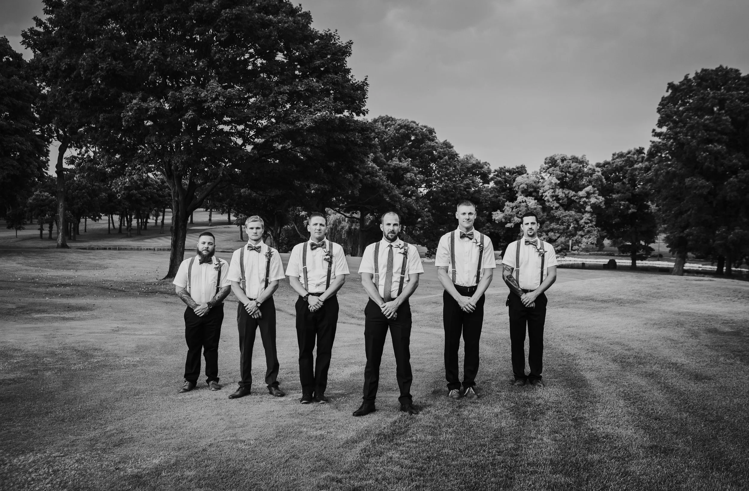Elysia & Mike's Beautiful Glen Flora Country Club Wedding | Photo by Dorey Kronick