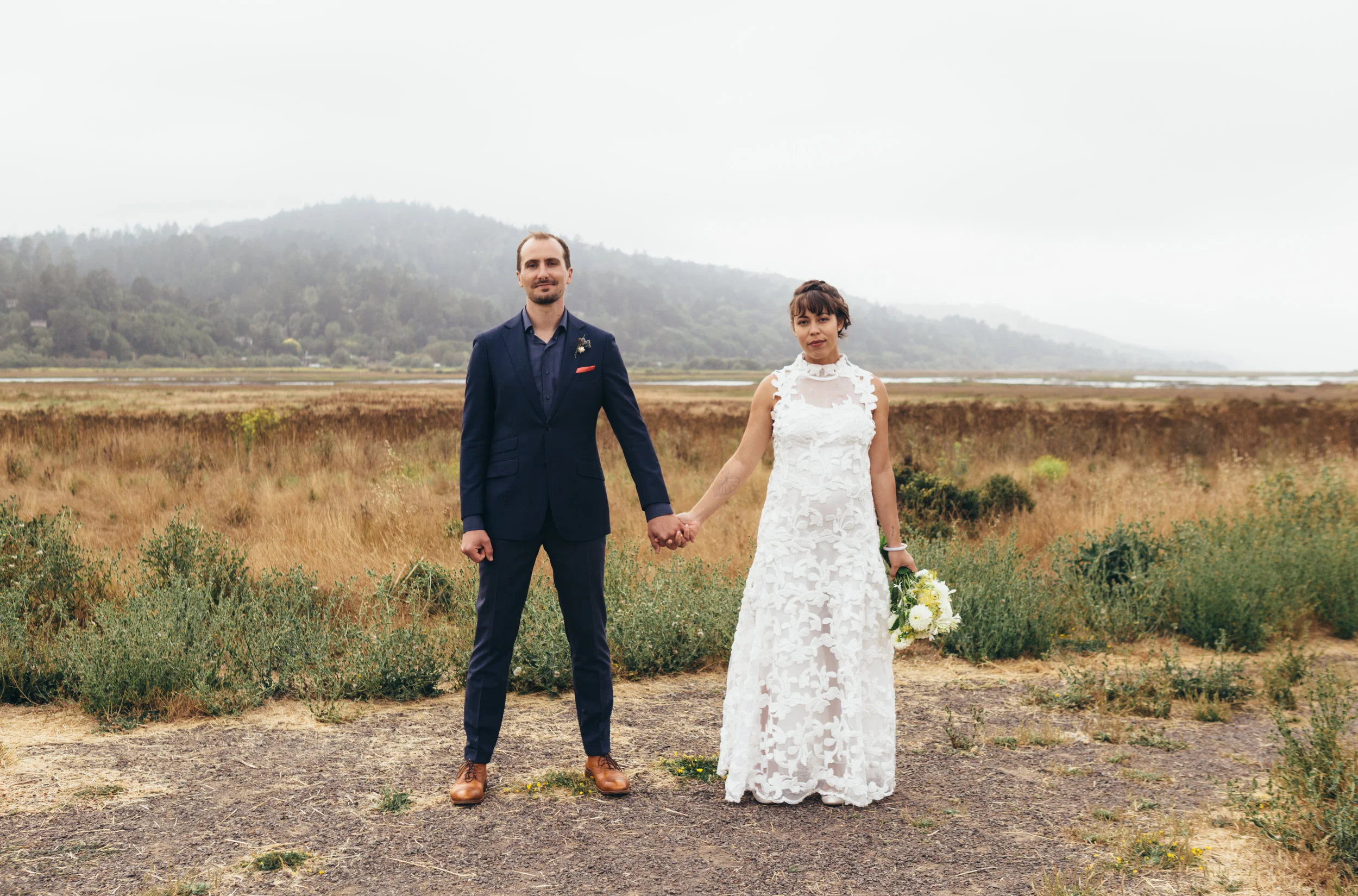 Milana & Evan's Beautiful Point Reyes, California Wedding | Photo by Dorey Kronick