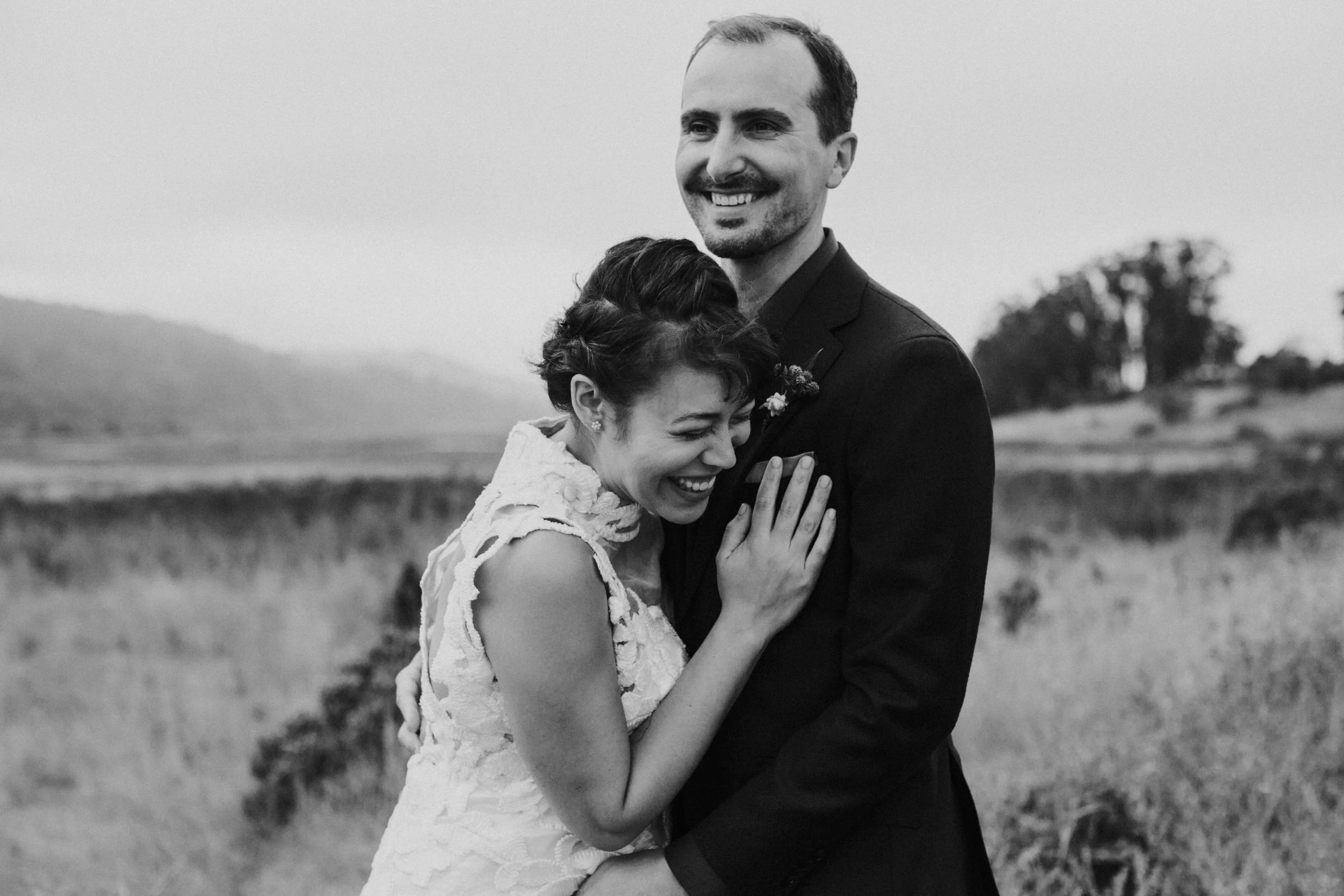 Milana & Evan's Beautiful Point Reyes, California Wedding | Photo by Dorey Kronick