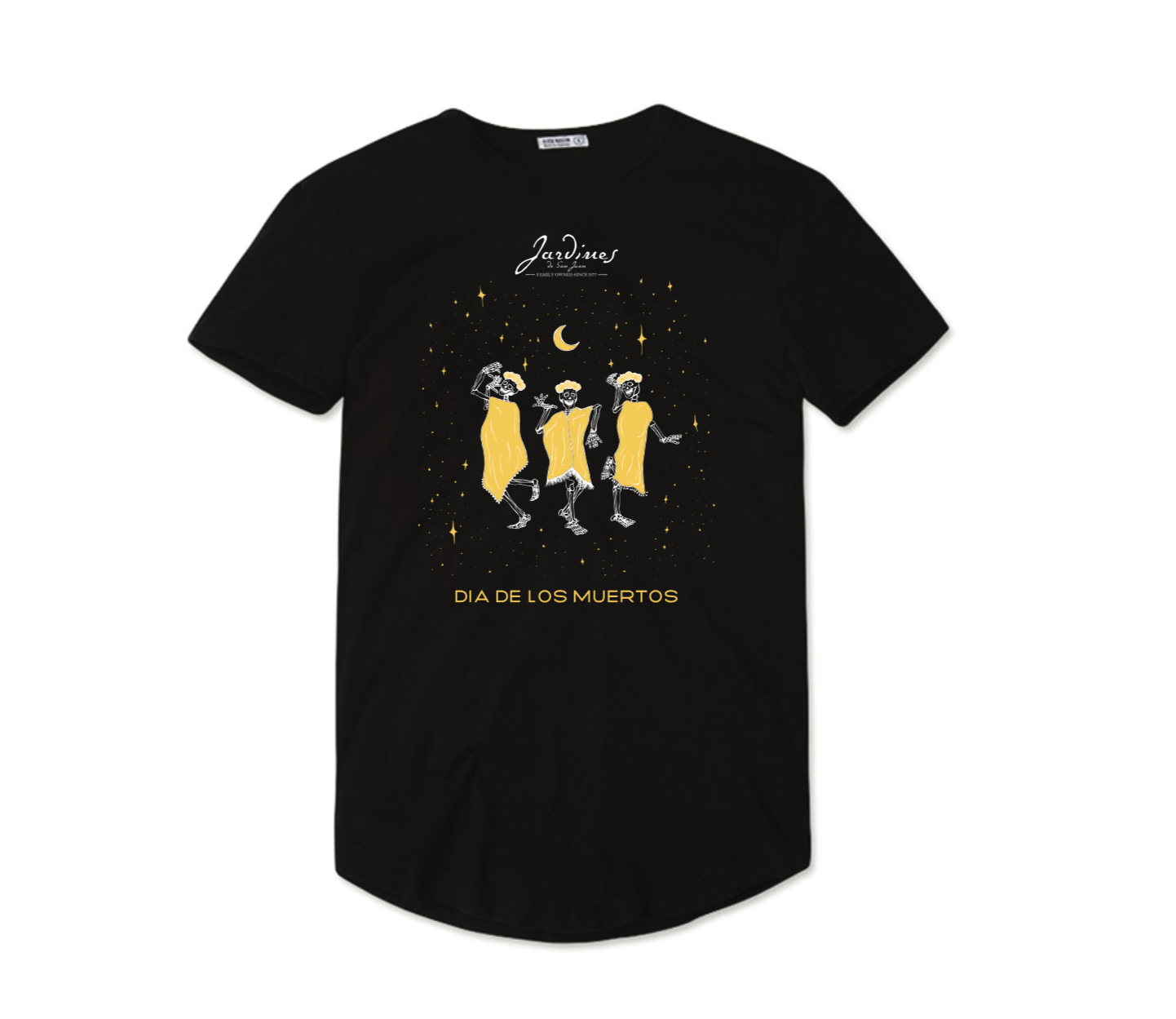 Dia de los Muertos Shirt for Jardines Restaurant | by Dorey Kronick