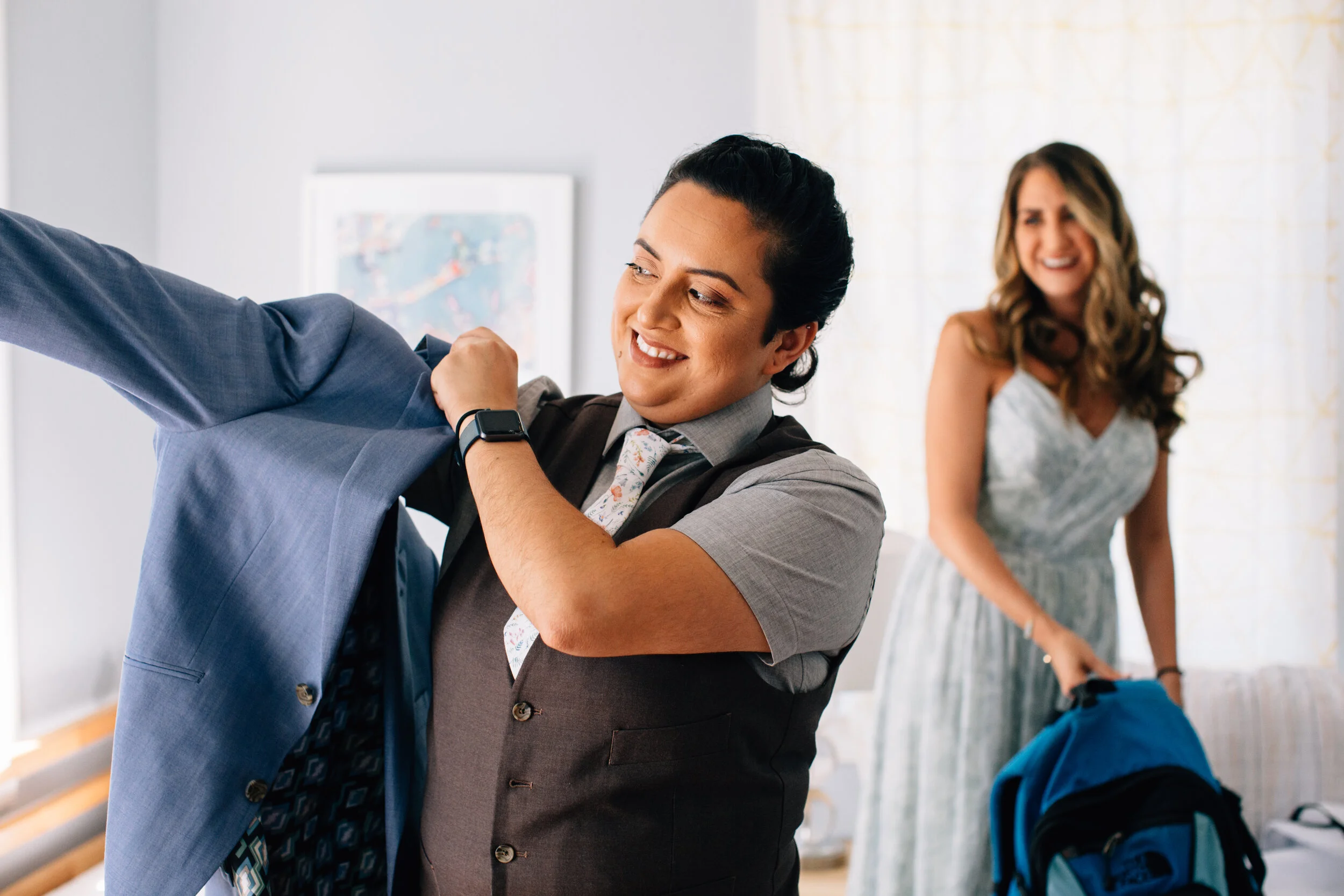 Melissa & Jessica's Oakland Forest Wedding | Photo by Dorey Kronick