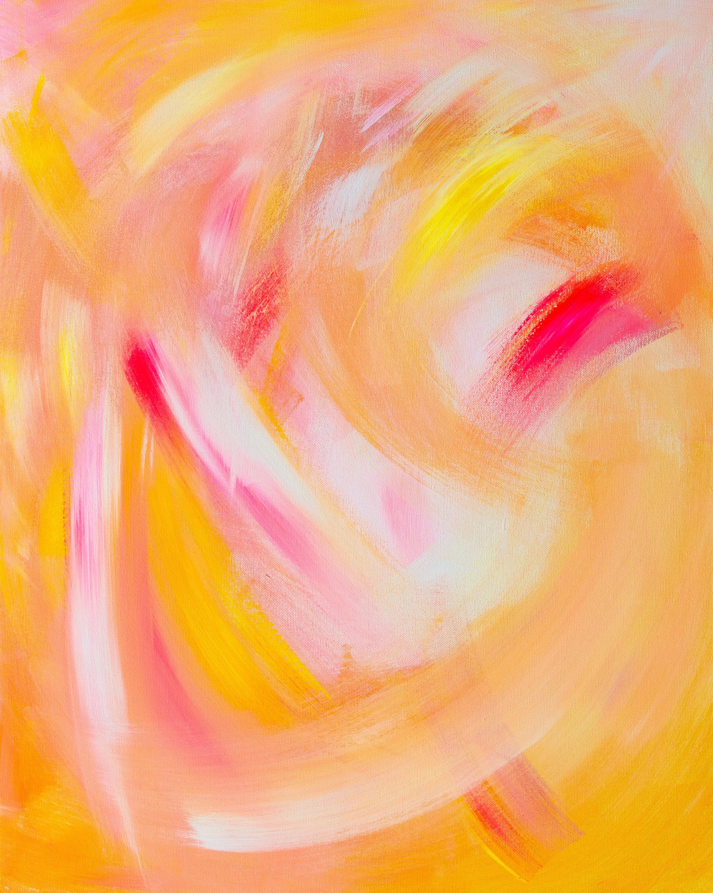 "Passionate" (24"x30") Acrylic and clear coat on canvas SOLD