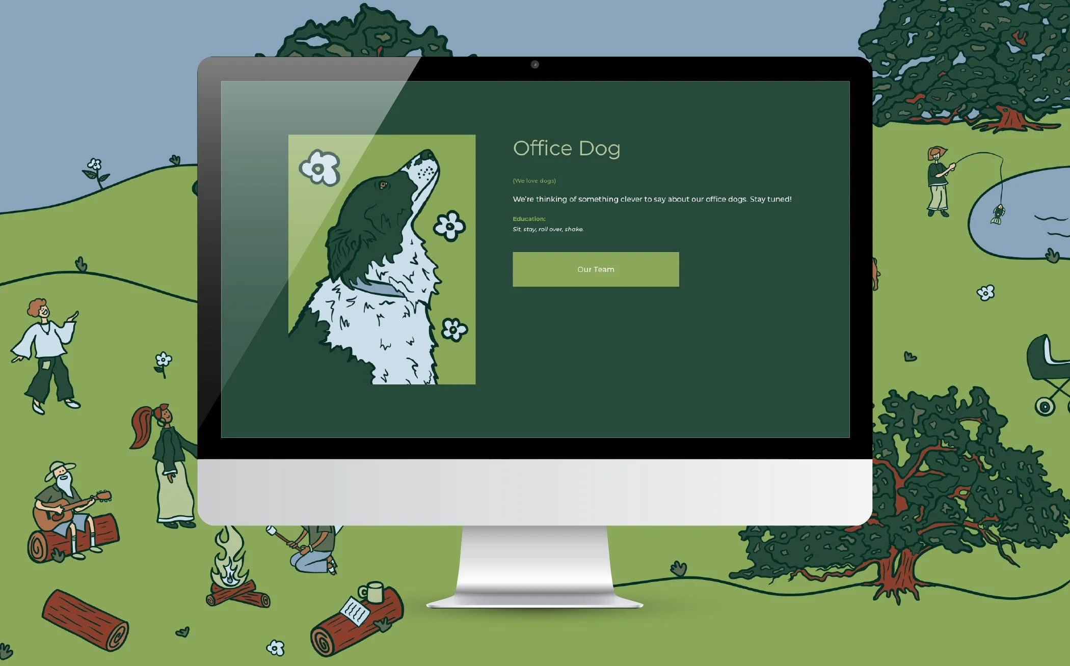 Reich and Walner LLP  Brand, logo, website design, and custom illustrations for Reich and Walner LLP