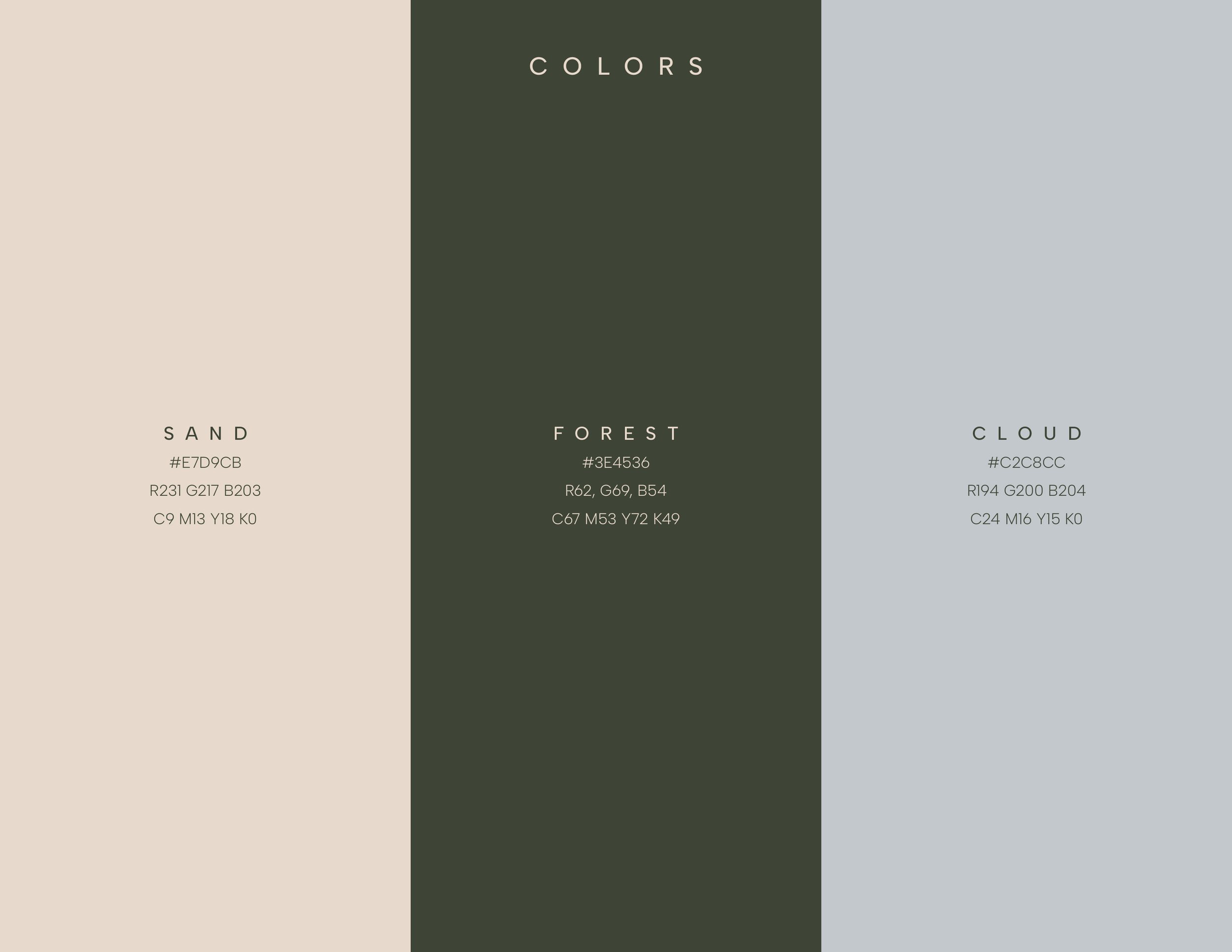 InnerBloom Therapy Chicago Practice Brand Guide and Color Palette Design by Creative Director, Dorey Kronick