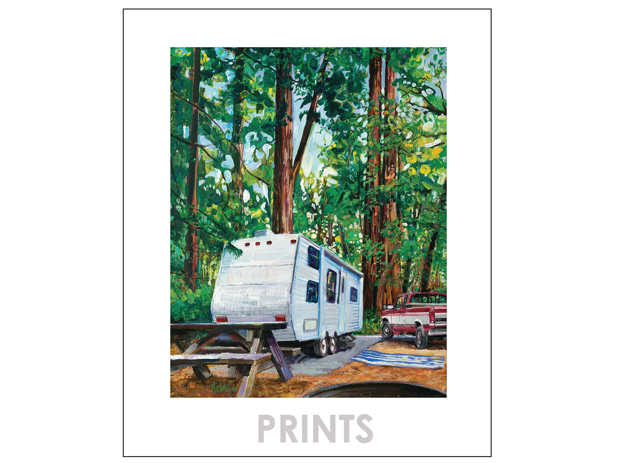 Camper Redwoods / PRINTS