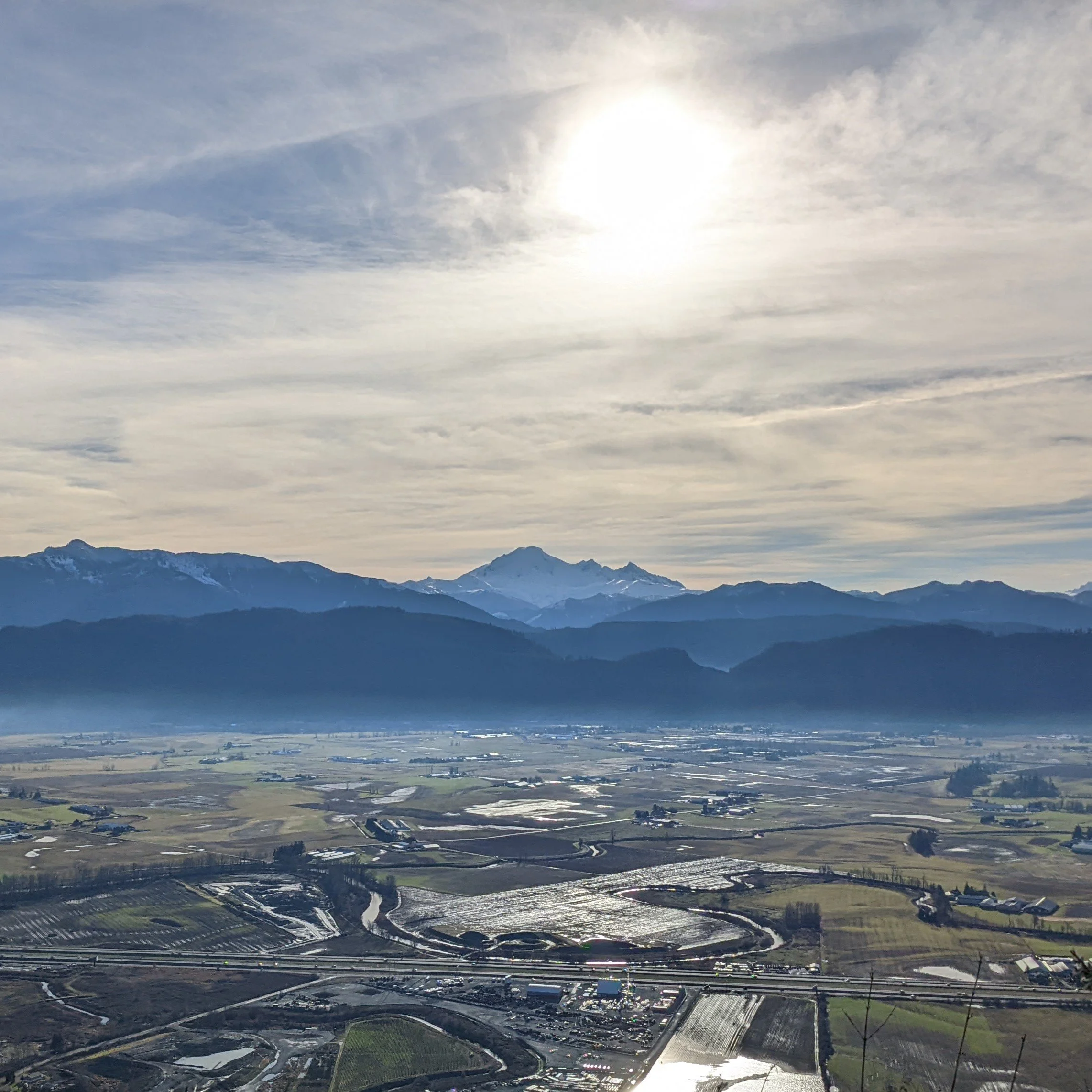 The view from the 2nd lookout at McKee Peak