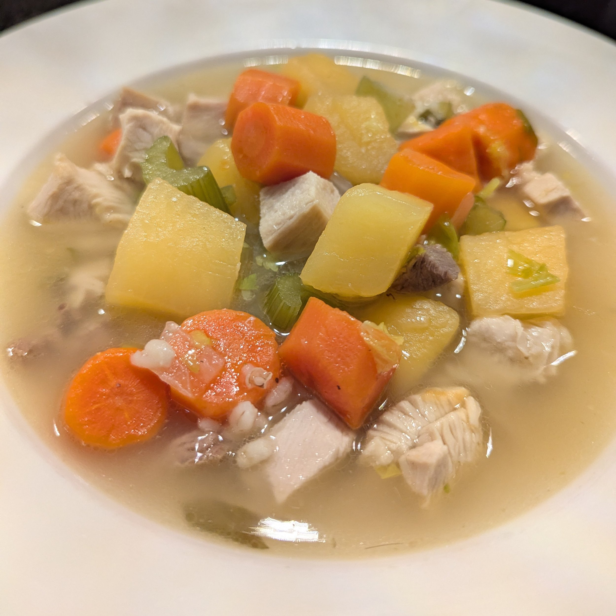 Recipe Drop:  Turkey Scotch Broth