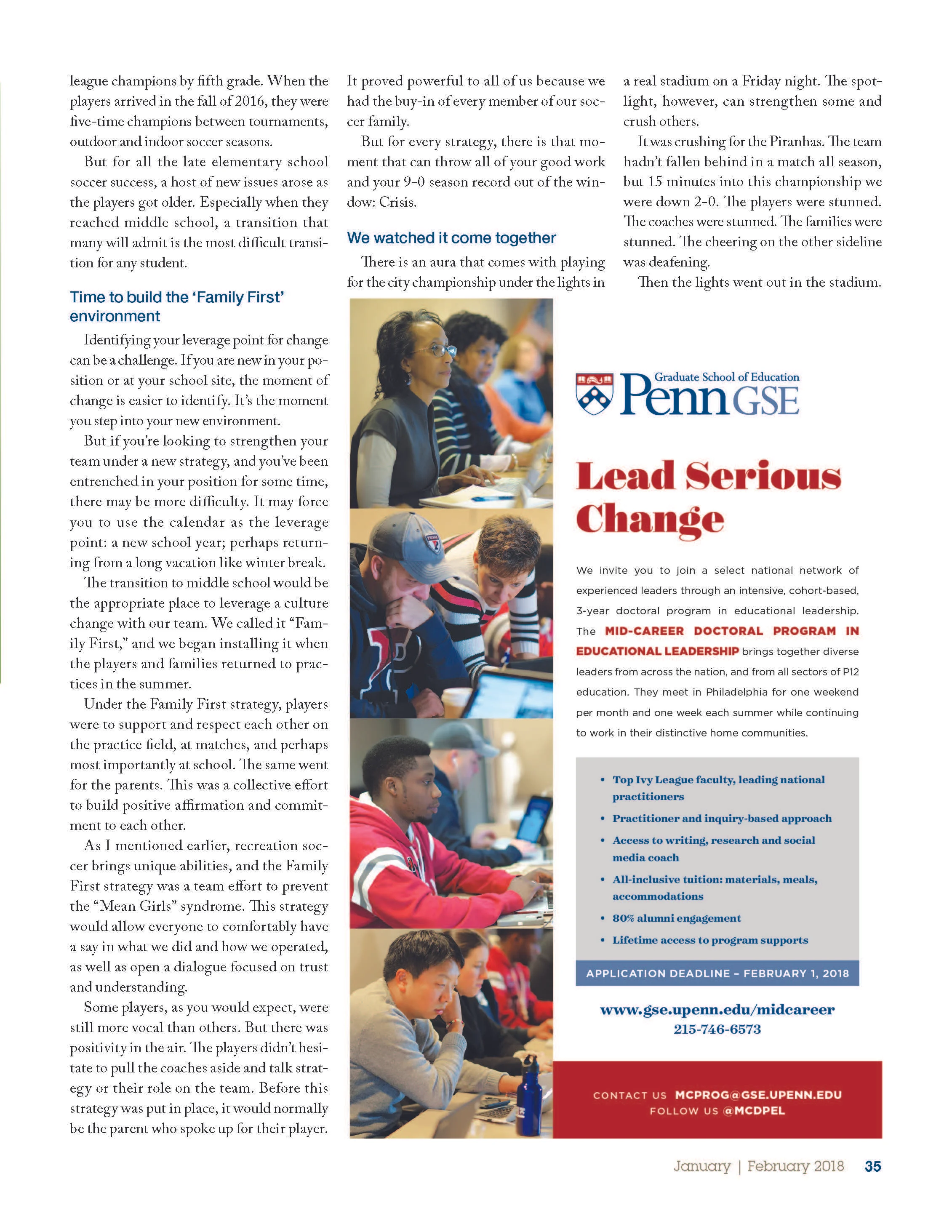 leadership magazine-volume 47; page two of three