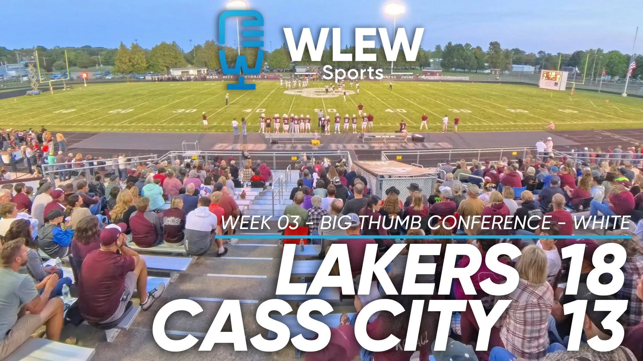Lakers 18, Cass City 13