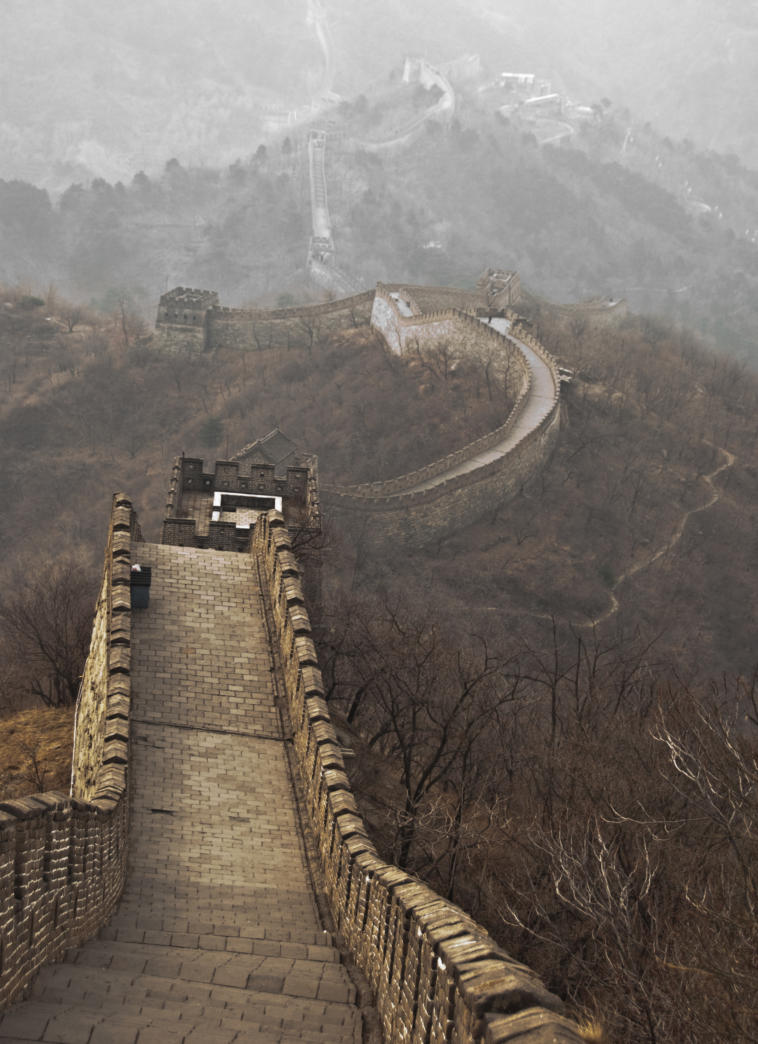  BEIJING, CHINA – The Great Wall in March 2009. 