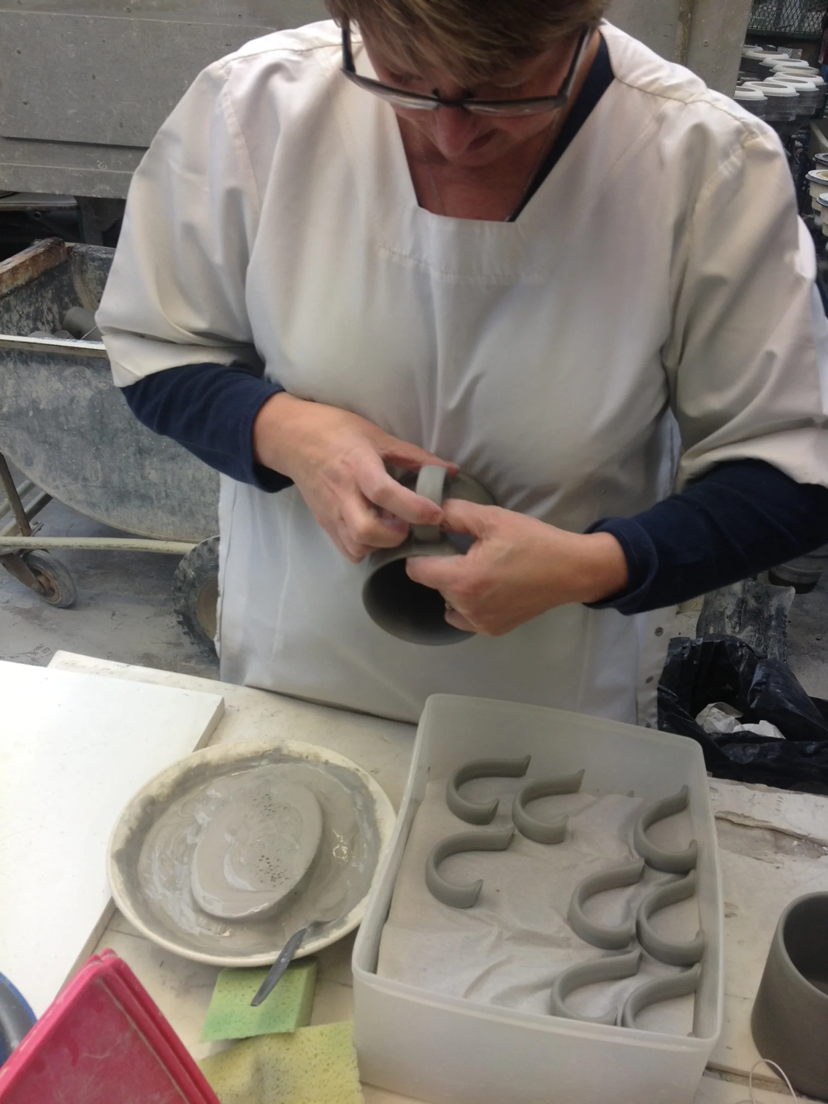 Handles being positioned & applied