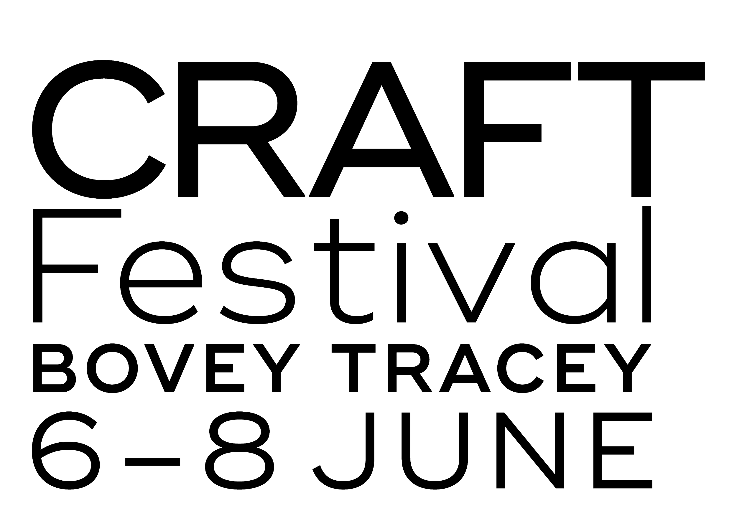 Craft Festival, Bovey Tracey, Devon 6-8th June, 2025