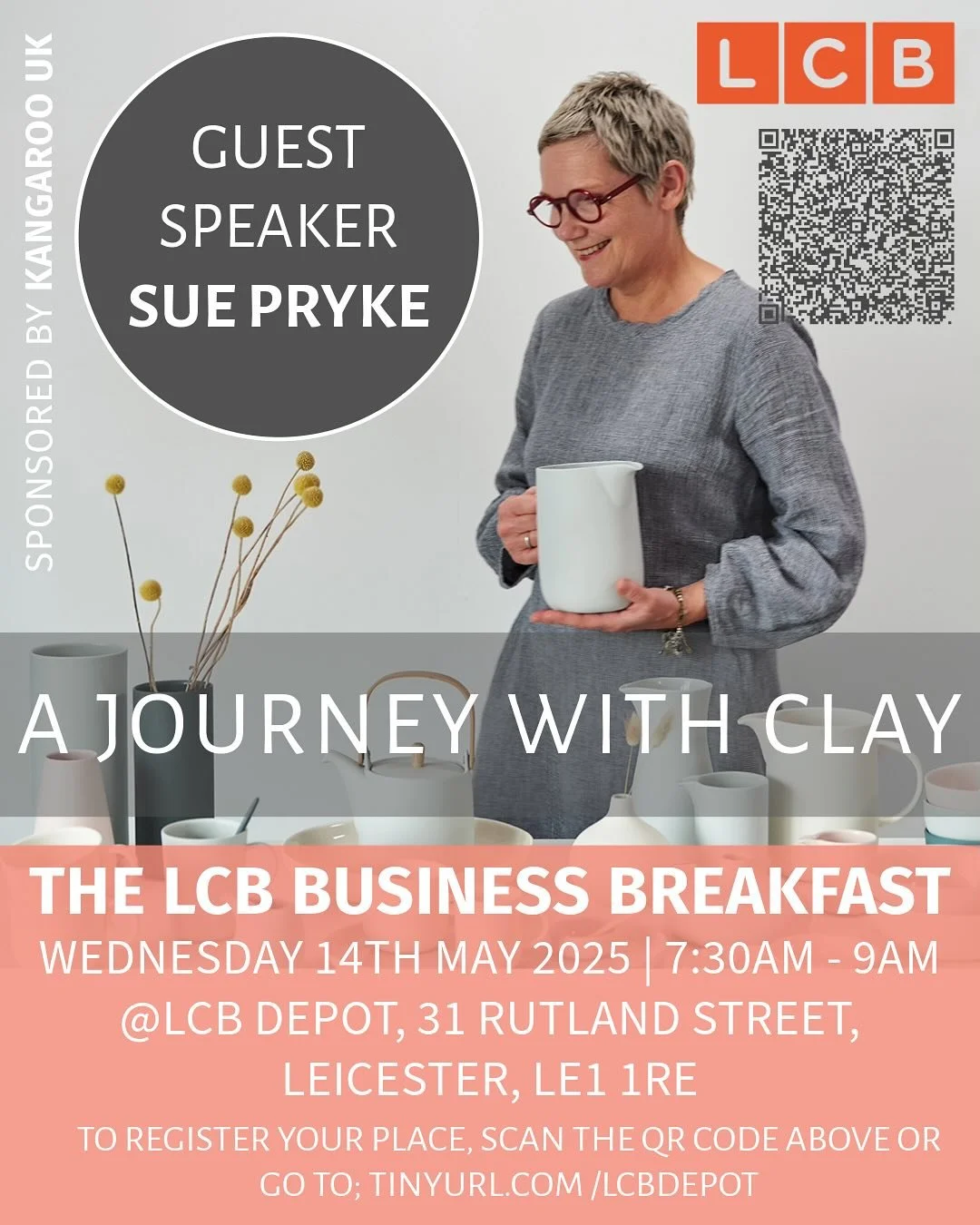 I&rsquo;m giving a talk @lcbdepot for the May Business Breakfast club this Wednesday, 7.30am-9am in Leicester. It&rsquo;s free to attend, just register &amp; book your ticket, there&rsquo;s a link is in my Linktree /above.

It&rsquo;s a short talk du