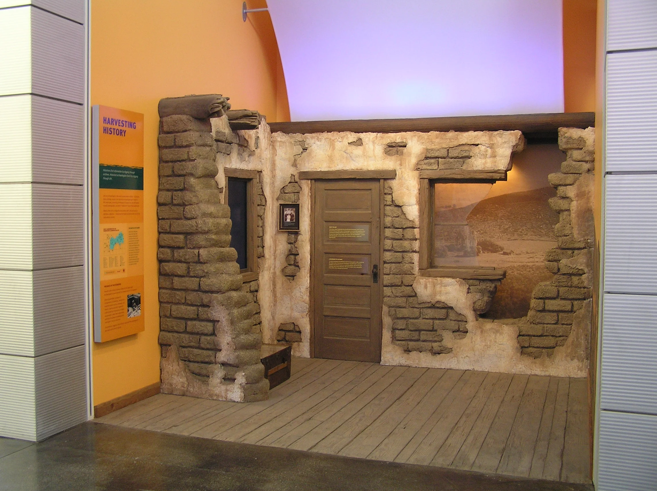 Western Center for Paleontology and Archaeology, Interpretive Exhibit Graphics — Gene Ullery