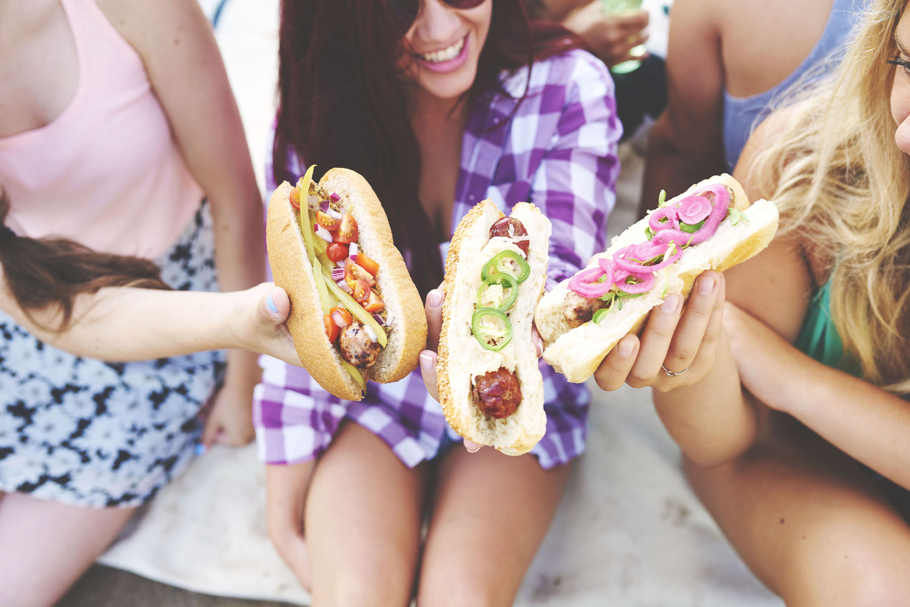 Beach Party_ Hot dog cheers.jpg