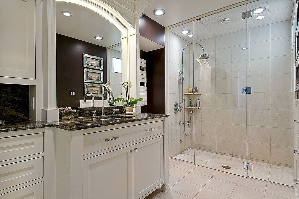 Pacific Heights guest bathroom remodel and interior design - San Francisco Interior Designer