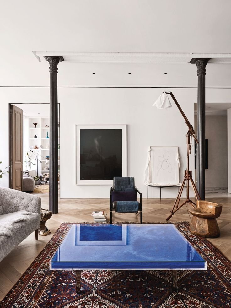 Forrest_Glover_Design_Home_Decor_Blog_Trends_Fall_2025_2024_Early_Look_Interior_Design_Trends_Color_Cobalt_Blue_Yves_Klein_Blue_Interior_Yves Klein table.jpeg