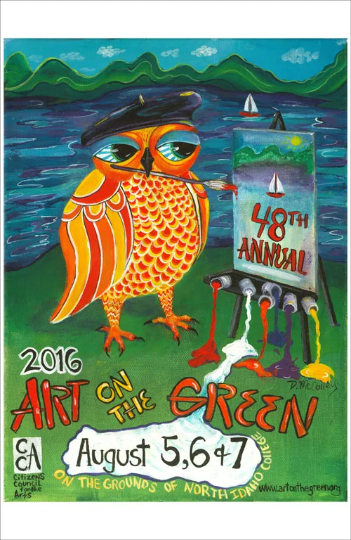 Poster Gallery Art On The Green