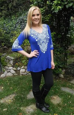 Tunic by Pure Intent of Whittier, CA