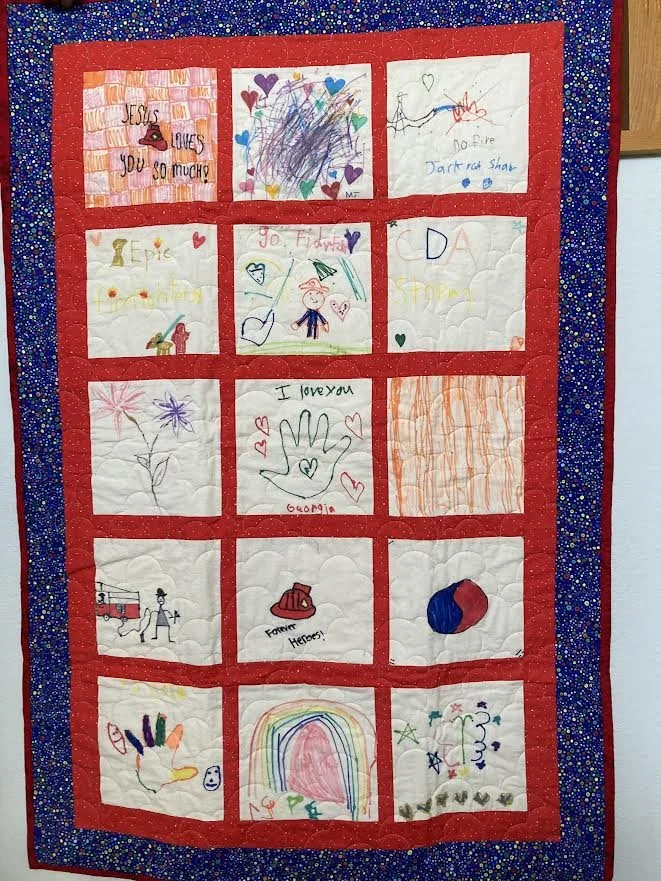 Kids Use Art to Send Love to Firefighters