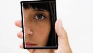 girllookinginmirror