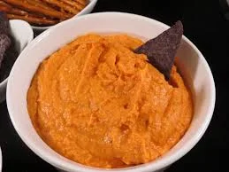 Roasted Red Bell Pepper Hummus