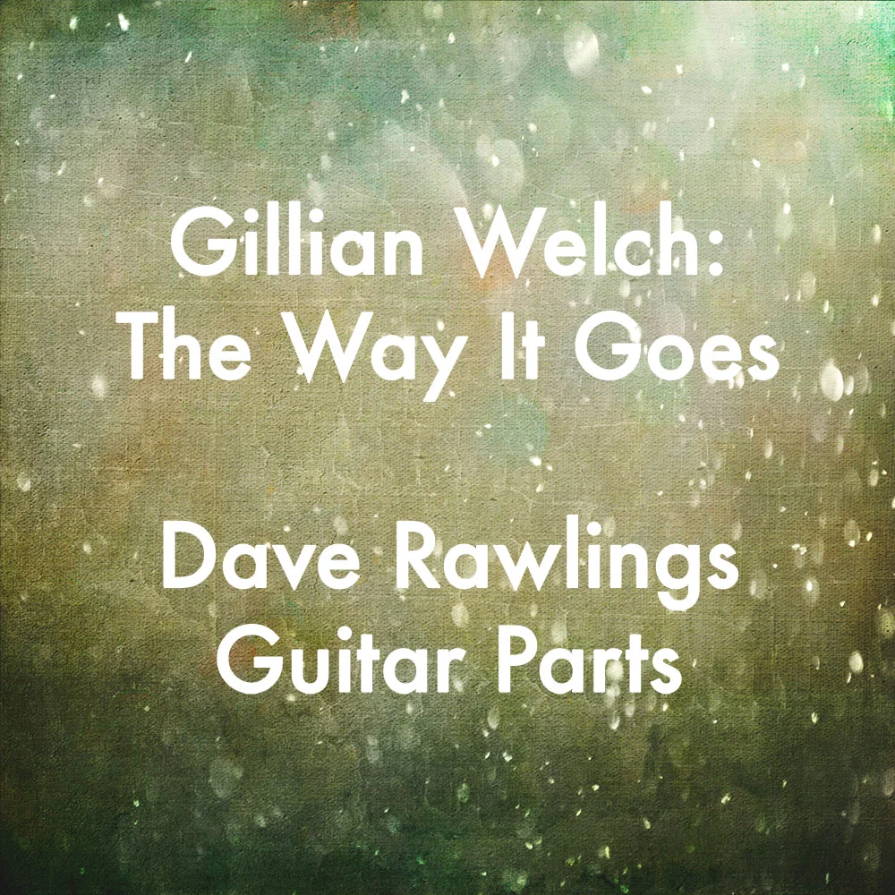 "The Way It Goes" Guitar Parts 