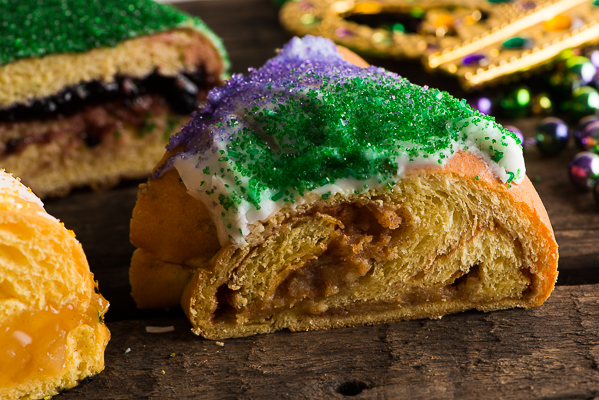 I photographed LOTS of king cakes!