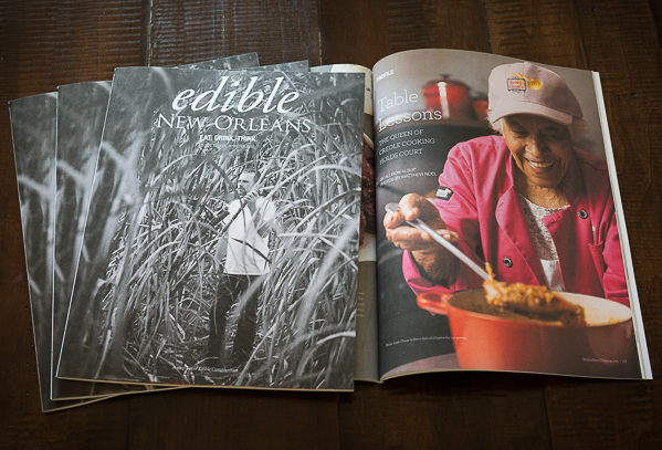 Edible New Orleans magazine winter 2014 issue