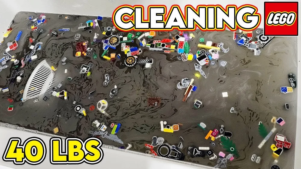 Cleaning LEGO