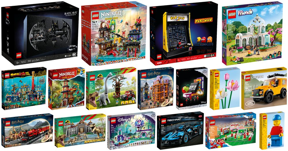 New LEGO Sets for June 2023 Include Ninjago City, Pac-Man, Friends, Dinosaurs and More