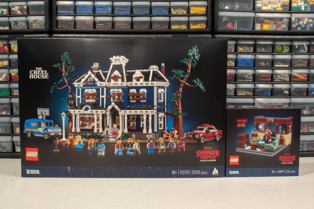 Stranger Things LEGO Boxes