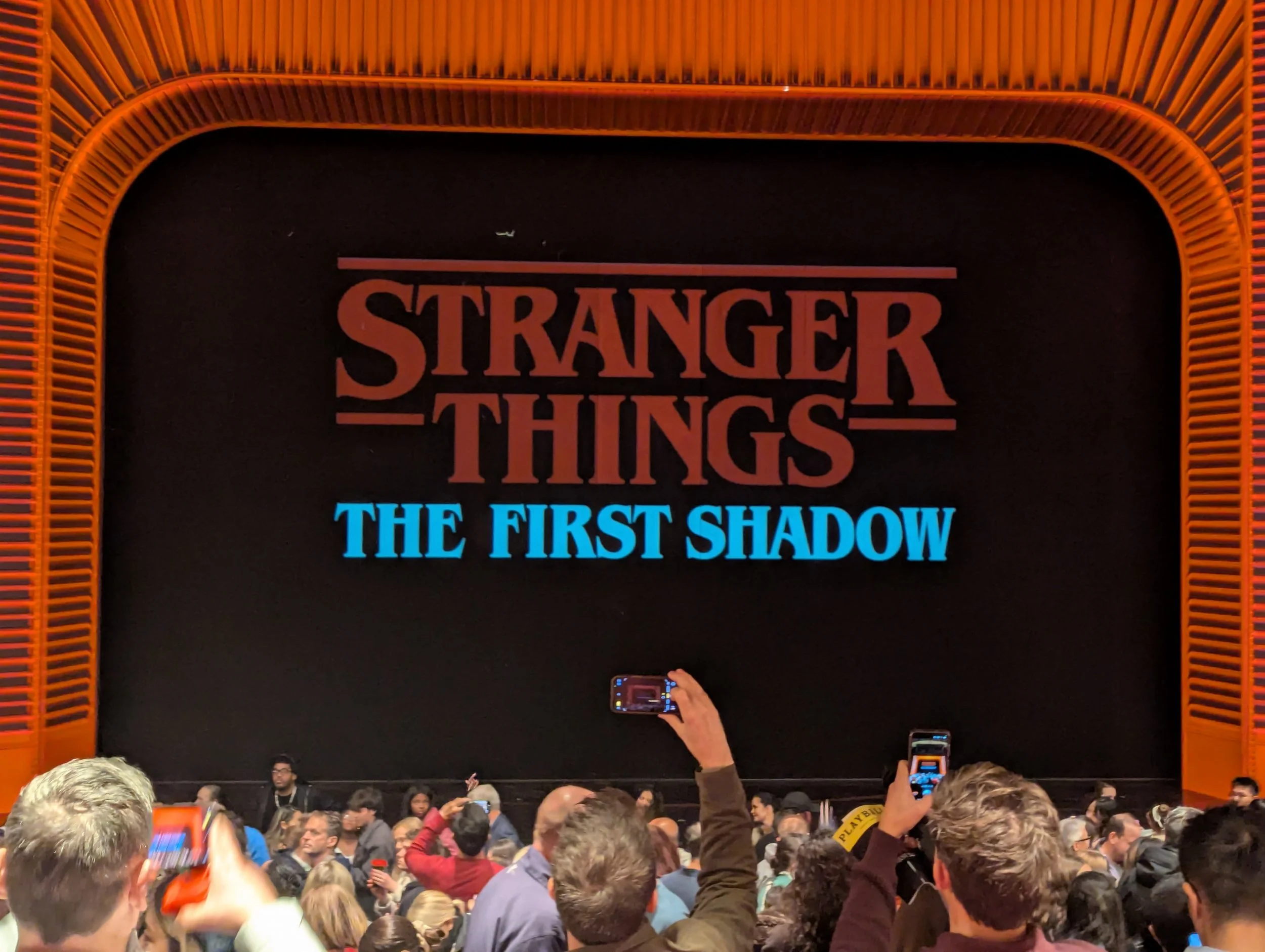 Stranger Things First Shadow Title Card