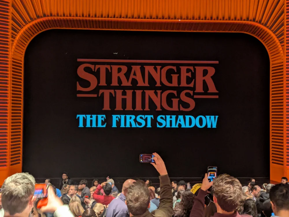 Stranger Things First Shadow Title Card