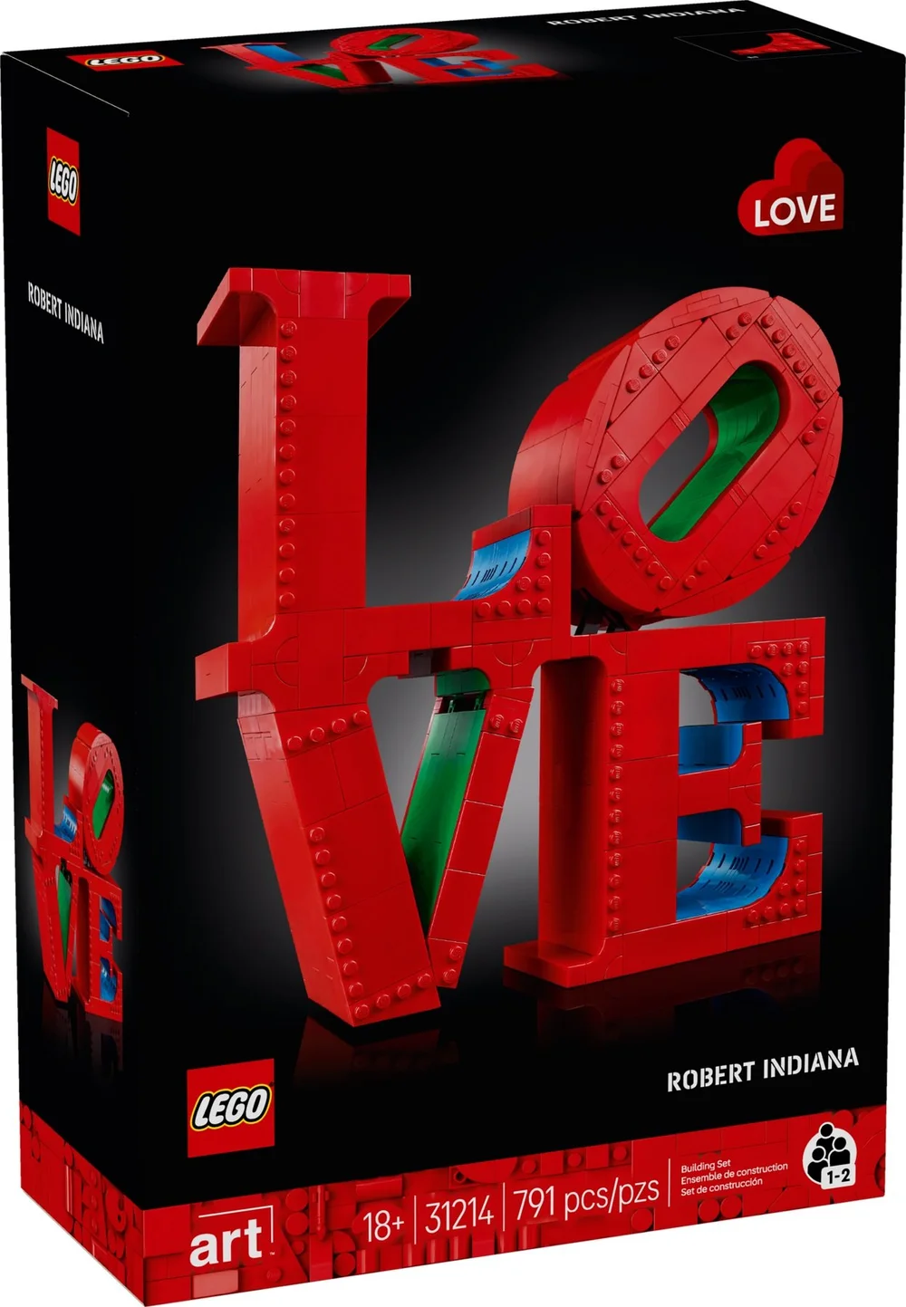 31214 LOVE Sculpture Box
