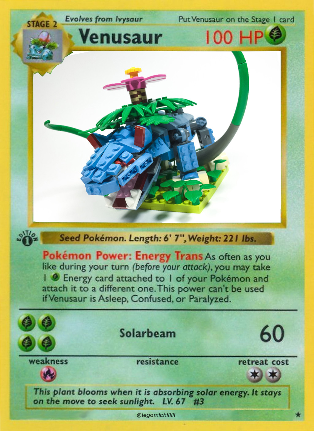 Lego pokemon store card