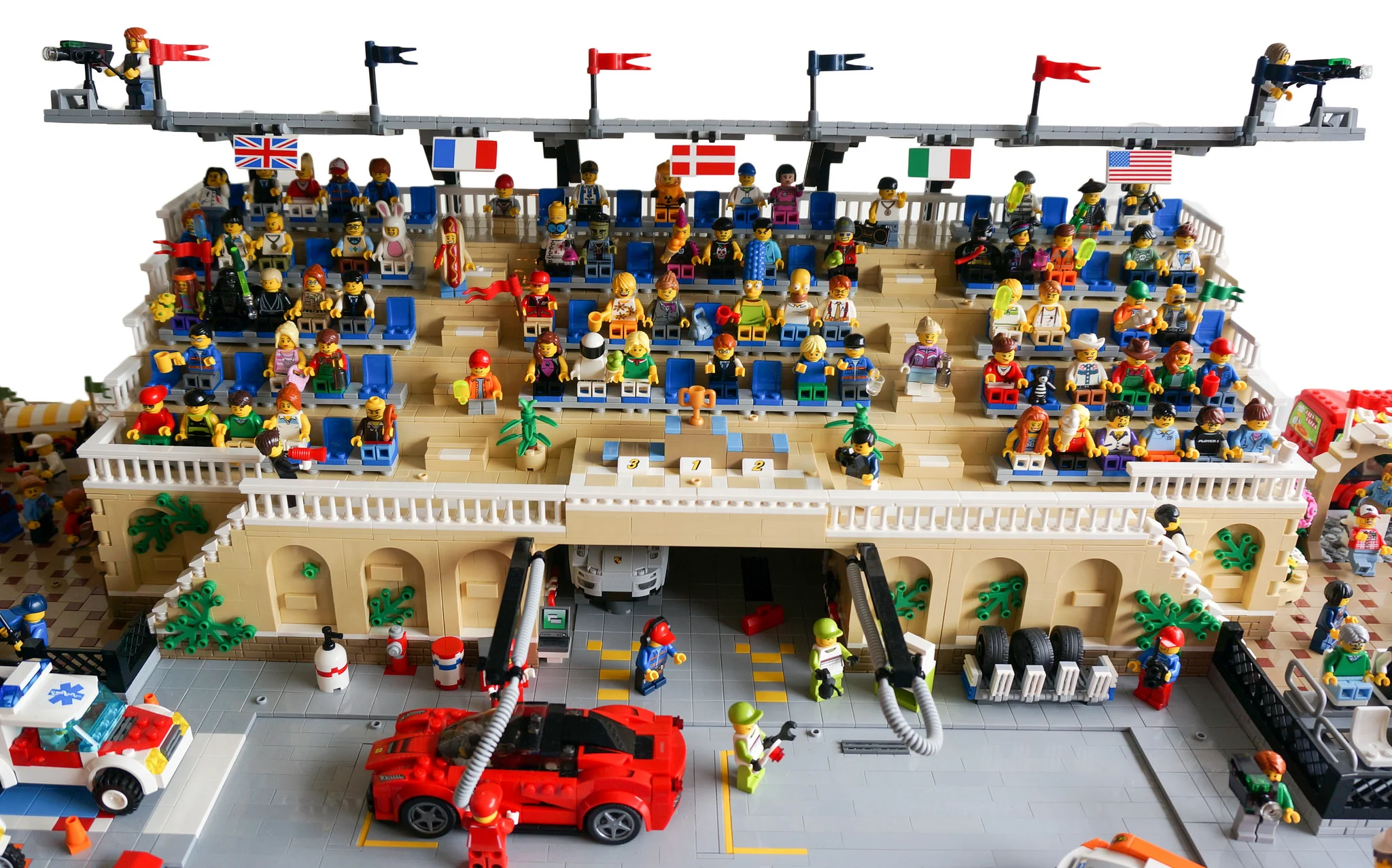 lego race track moc