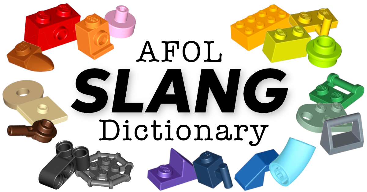 The AFOL Slang Dictionary - BrickNerd - All things LEGO and the LEGO fan  community