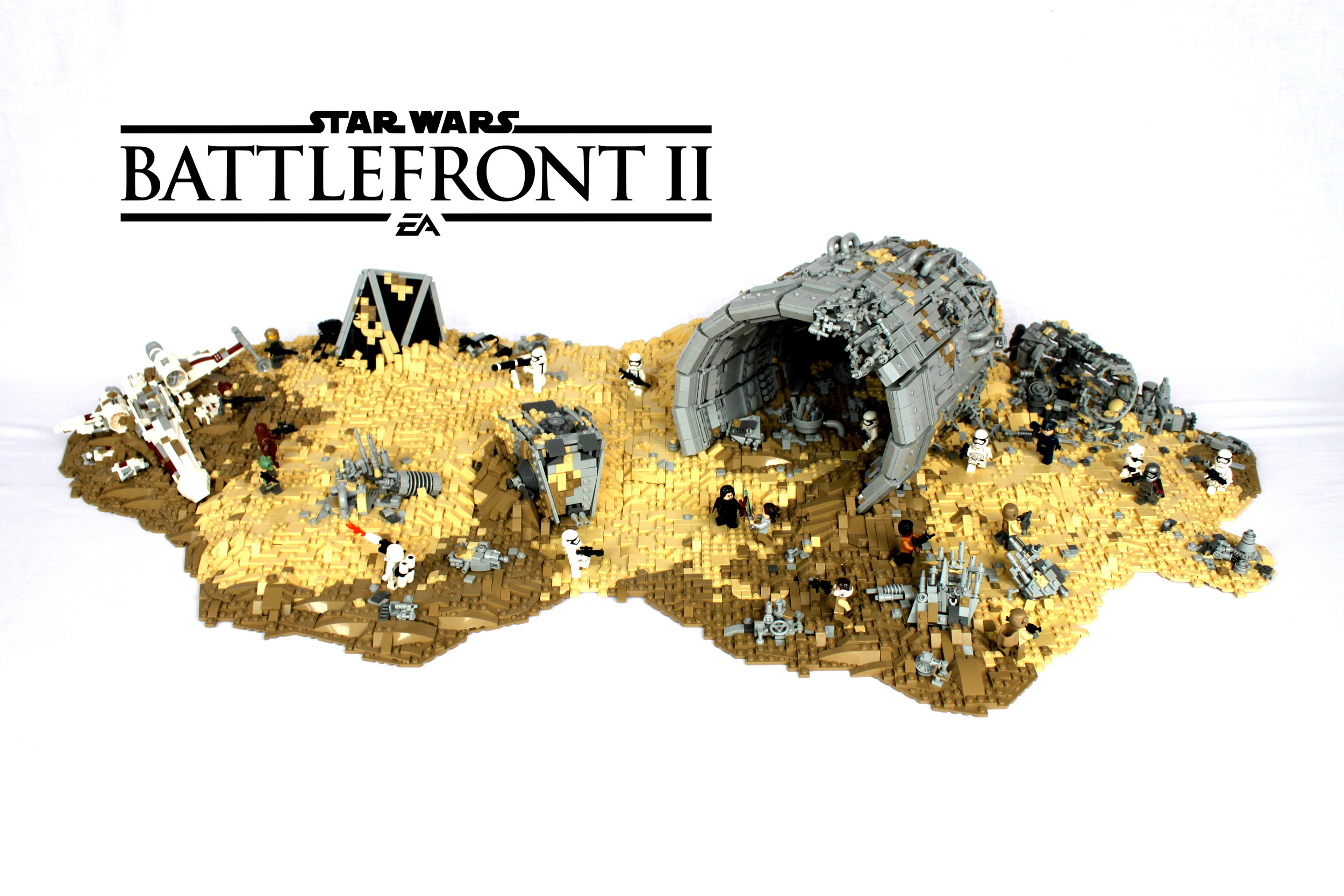 Diorama LEGO Star Wars Battlefront I & II - HelloBricks
