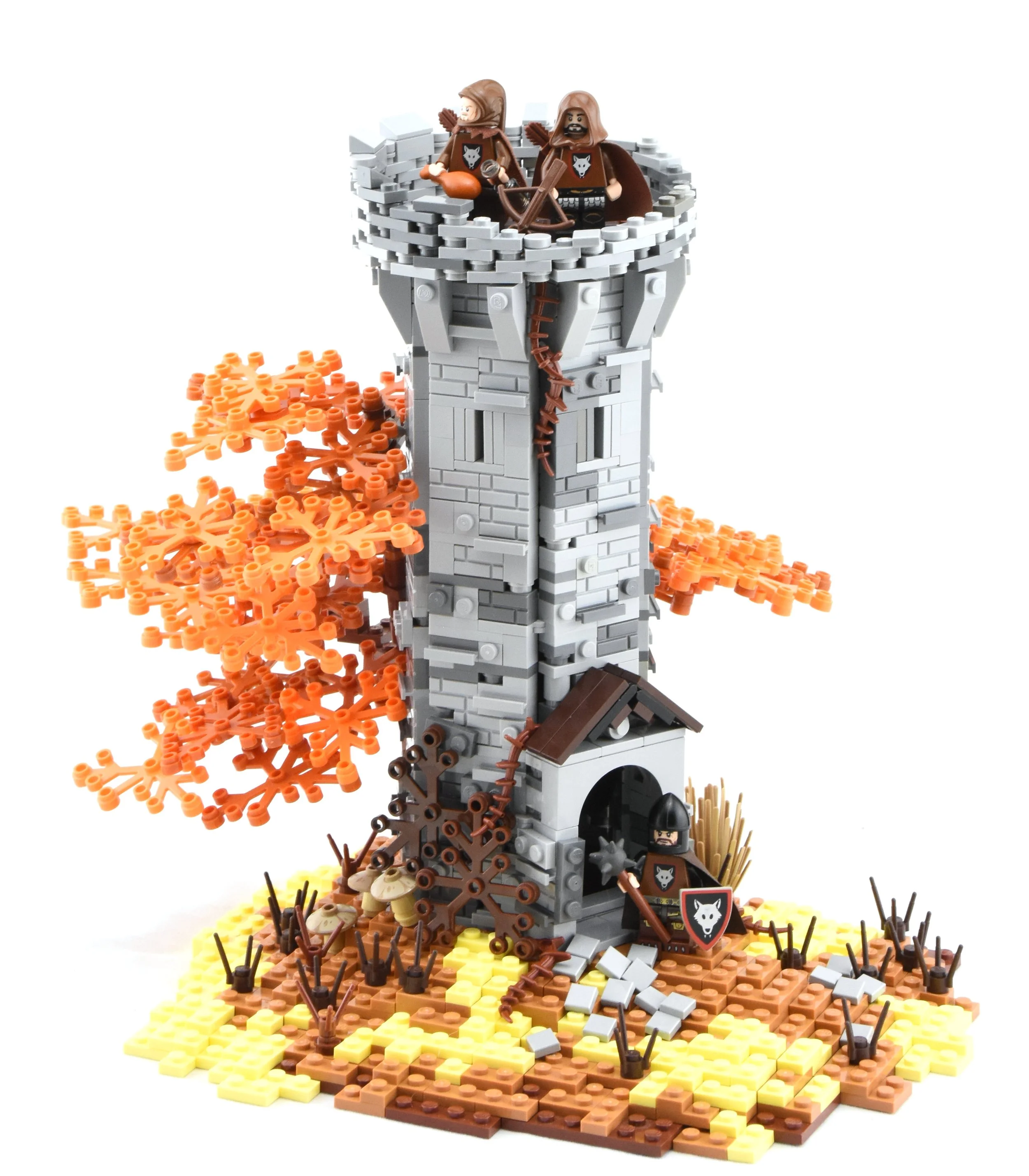 lego medieval castle moc