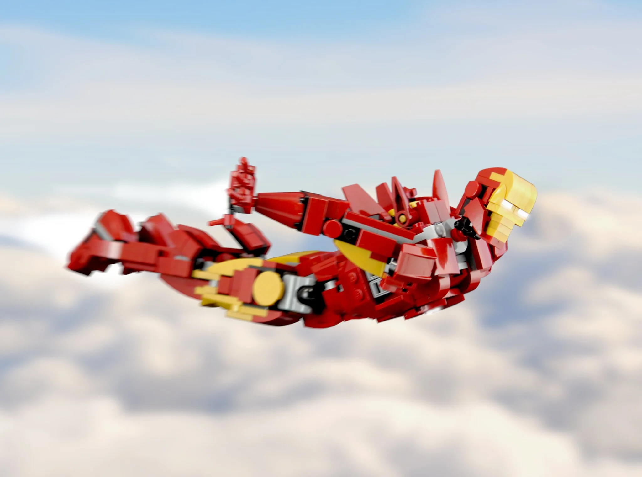 lego iron man suit moc